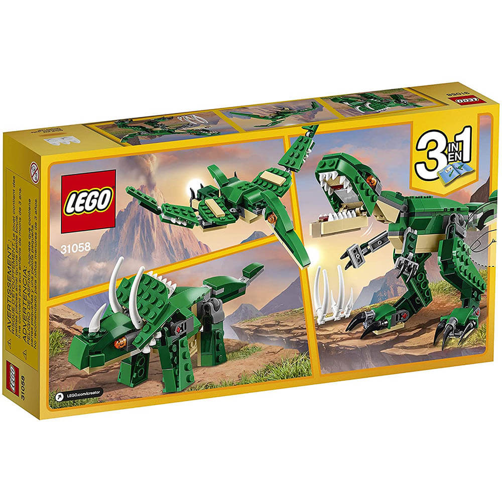 LEGO® Creator 3-in-1 Mighty Dinosaurs 77940 Building Kit (174 Pieces)