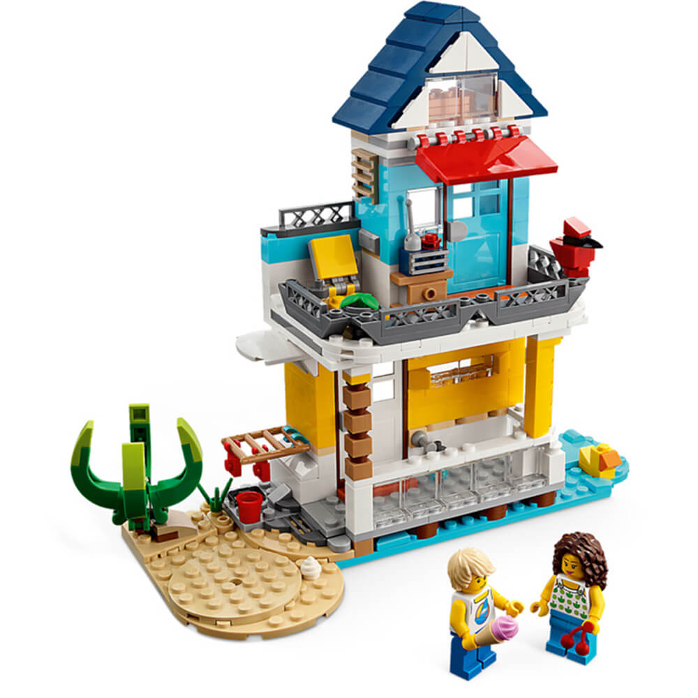 LEGO® Creator Beach Camper Van 556 Piece Building Kit (31138)