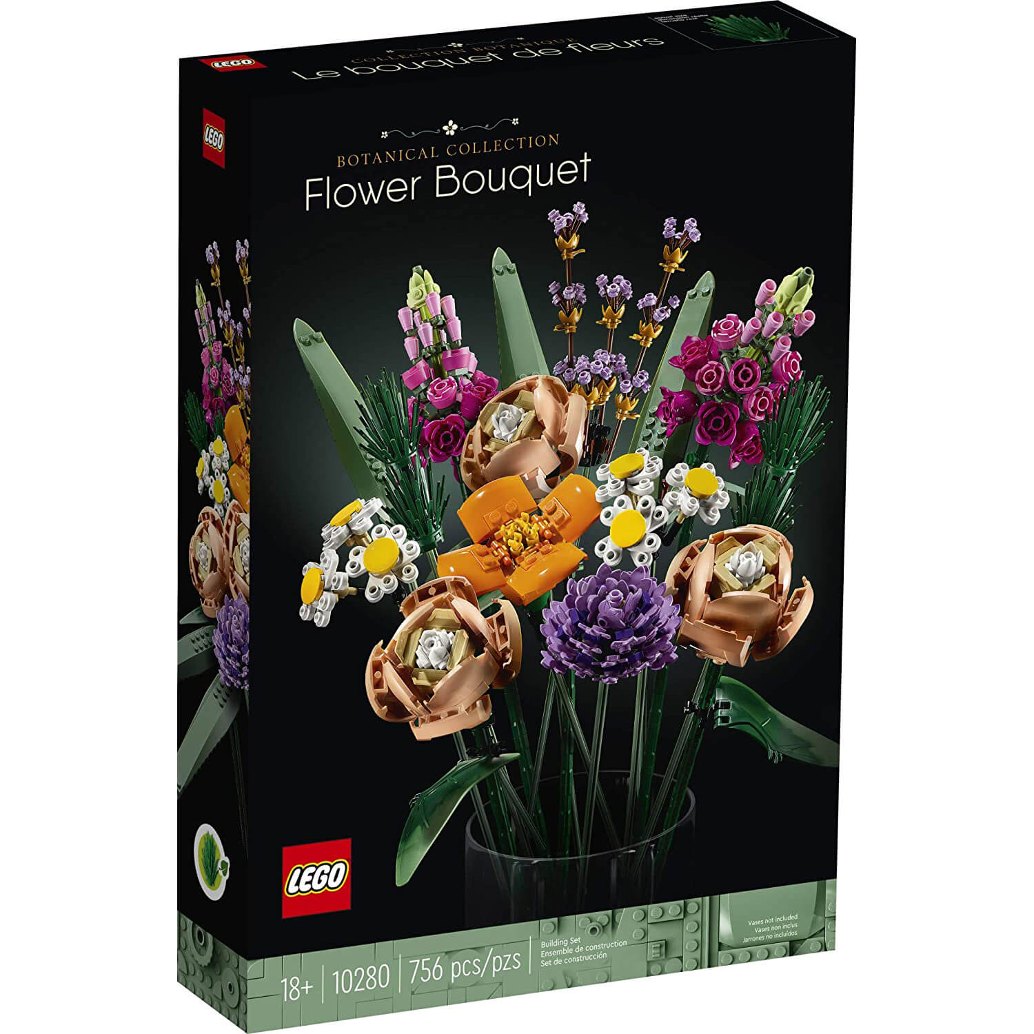 LEGO® Creator Expert Flower Bouquet 756 Piece Building Set (10280)