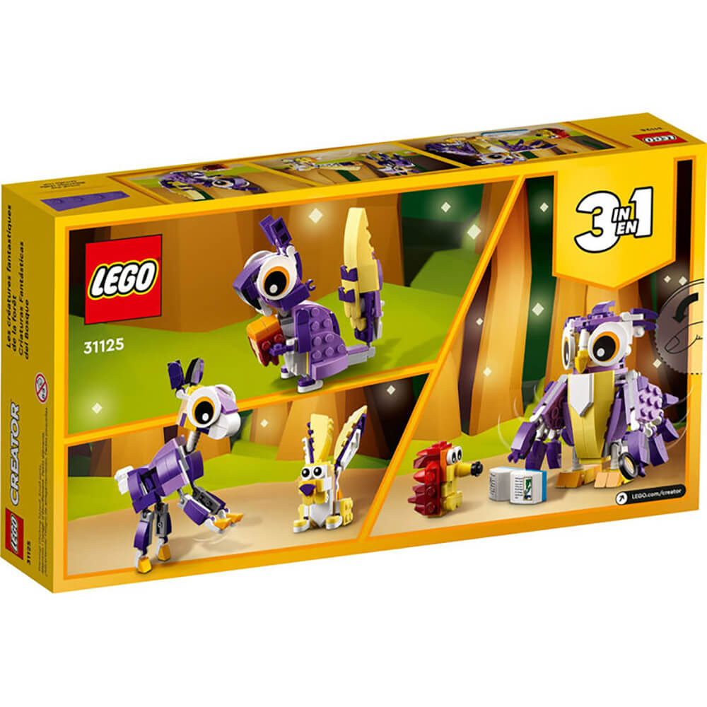 LEGO Creator Fantasy Forest Creatures 175 Piece Building Set (31125)
