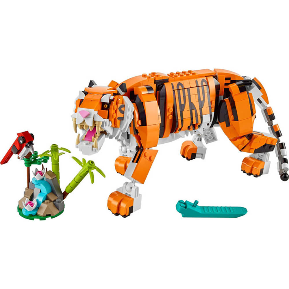 LEGO Creator Majestic Tiger 755 Piece Building Set (31129)