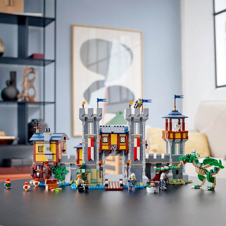 LEGO Creator Medieval Castle 1426 Piece Building Set (31120)