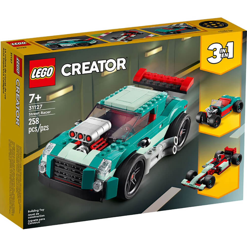 LEGO Creator Street Racer 258 Piece Building Set (31127)