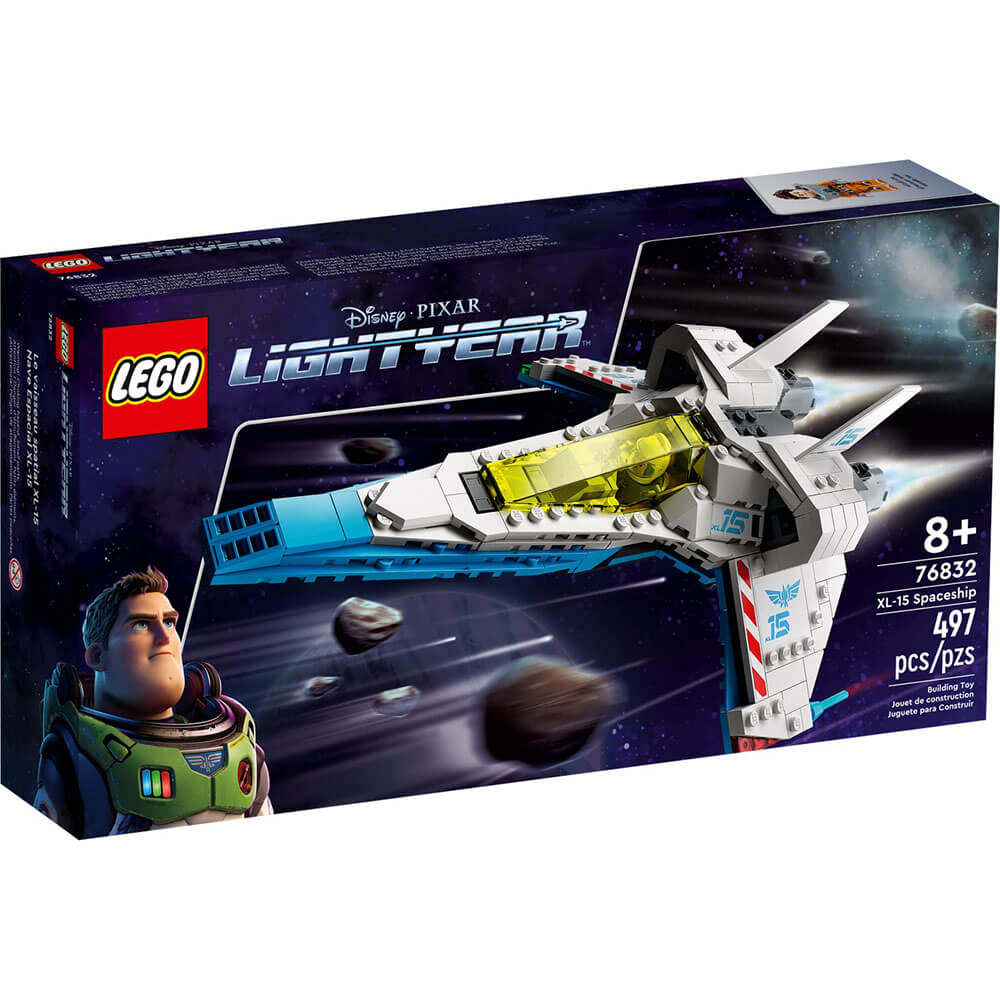 LEGO® Disney and Pixar’s Lightyear XL-15 Spaceship 76832 Building Kit (498 Pieces)