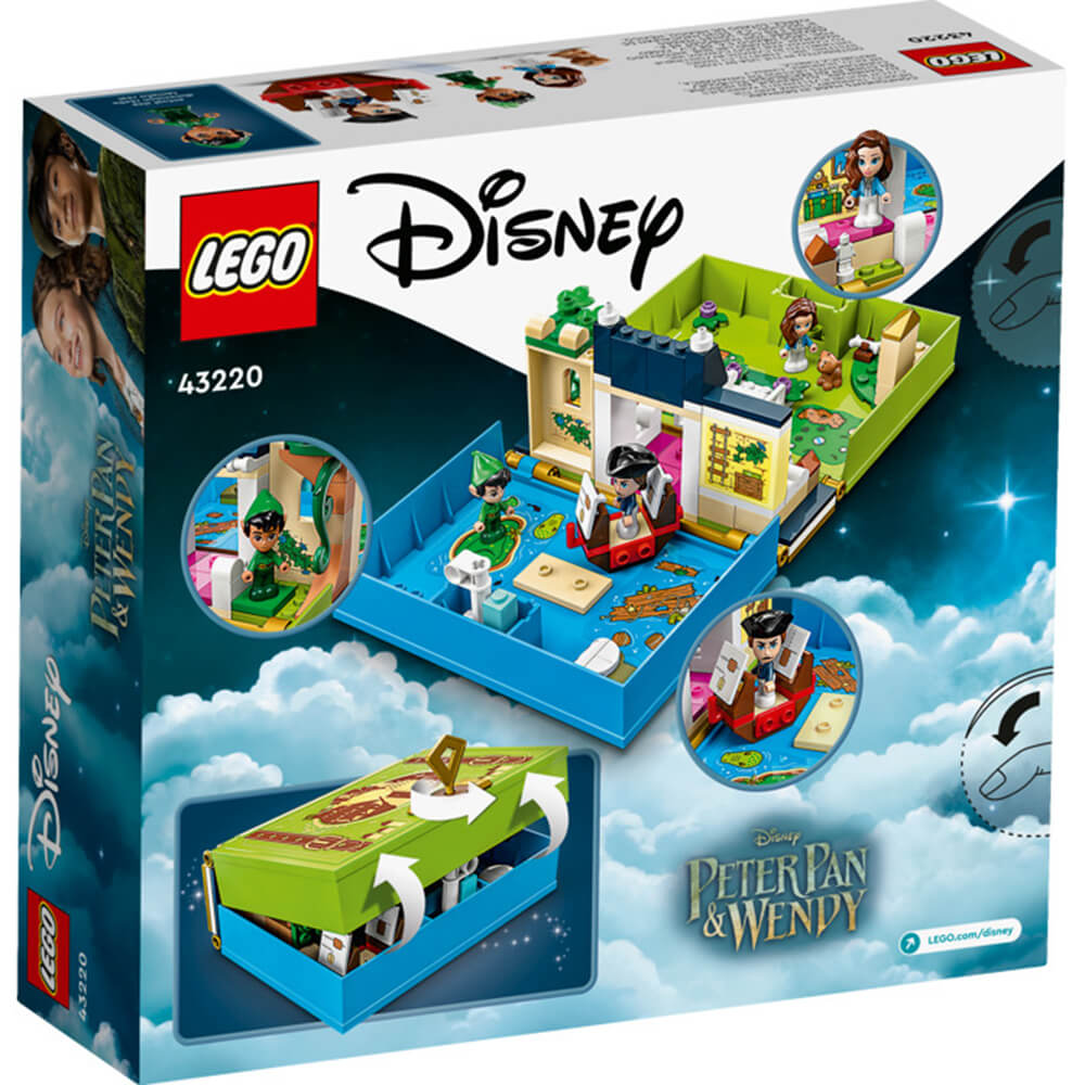 LEGO® Disney Classic Peter Pan & Wendy's Storybook Adventure 111 Piece Building Kit (43220)