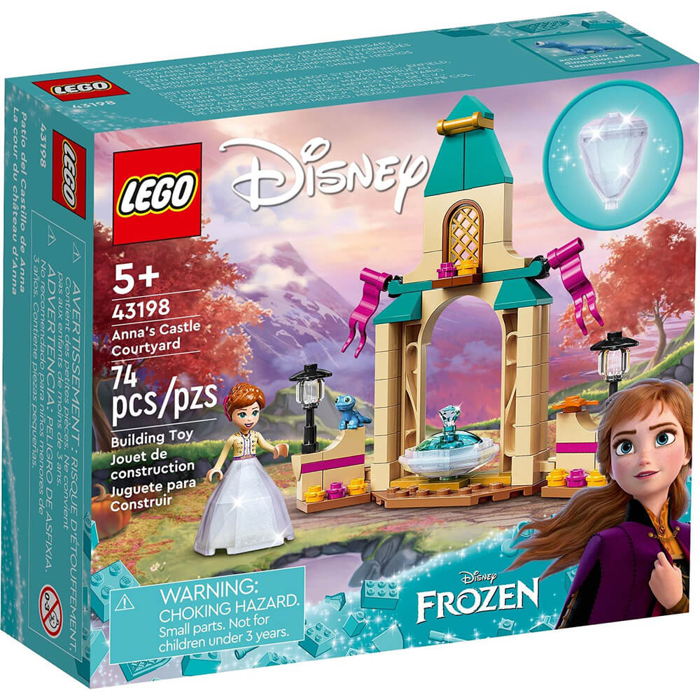 LEGO Disney Princess Anna’s Castle Courtyard 74 Piece Building Set (43198)
