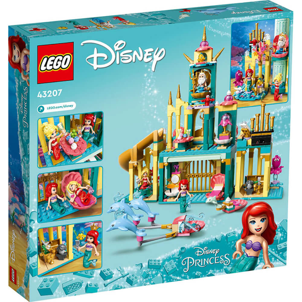 Og så videre At bygge Føderale LEGO Disney Princess Ariel's Underwater Palace 498 Piece Set