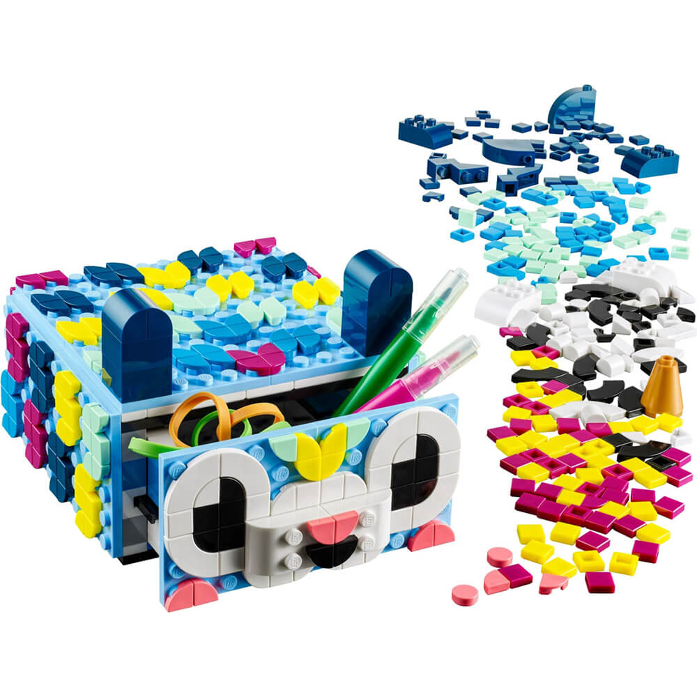 LEGO® DOTS Creative Animal Drawer 643 Piece Set (41805)