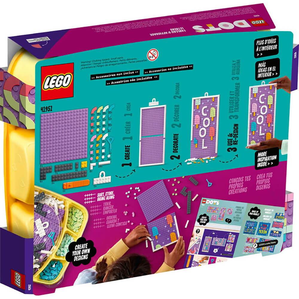LEGO DOTS Message Board 531 Piece Building Set (41951)
