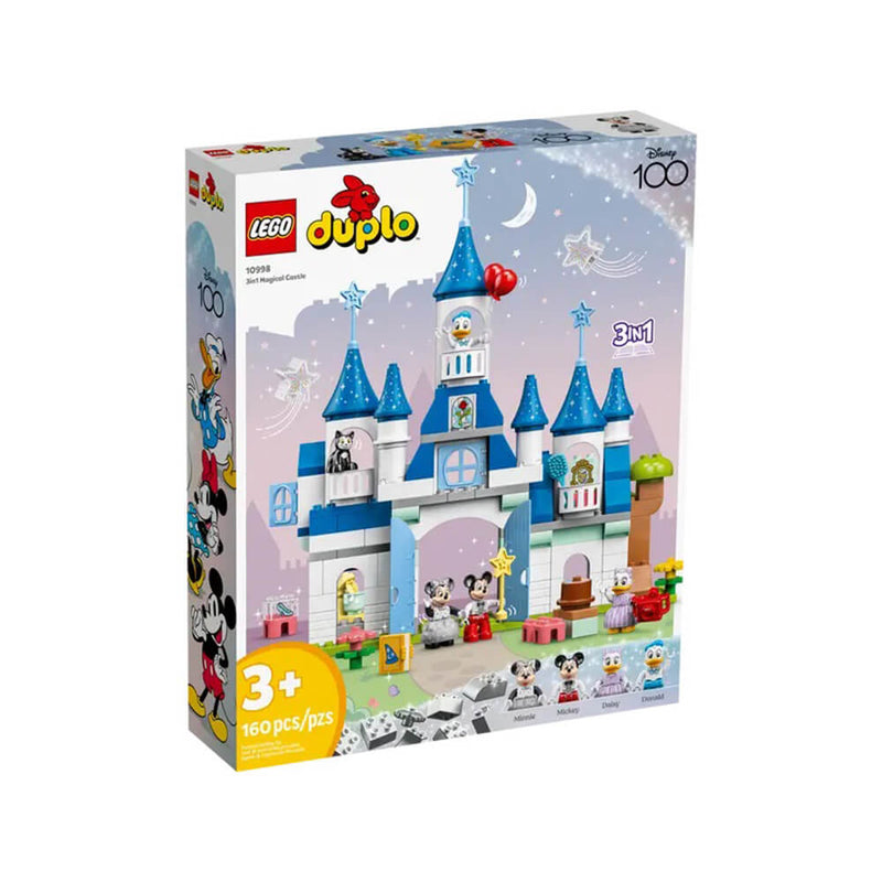 LEGO® DUPLO® Disney 3-in-1 Magic Castle 160 Building Toy Set (10998)