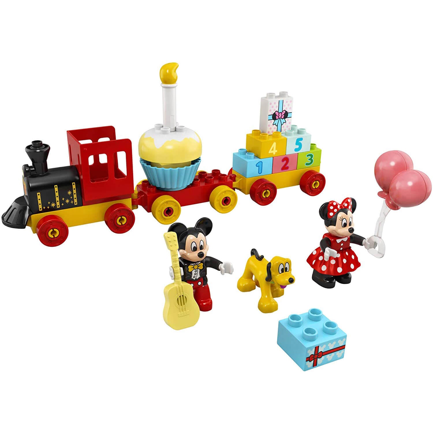 LEGO DUPLO Disney Mickey & Minnie Birthday Train 22 Piece Building Set (10941)