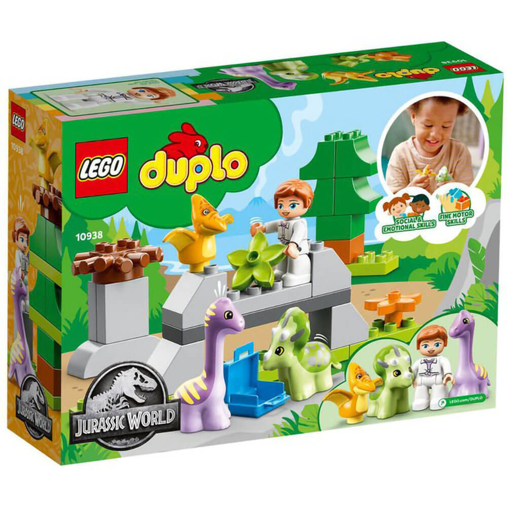 LEGO® DUPLO® Jurassic World Dinosaur Nursery 10938 Building Toy (27 Pieces)