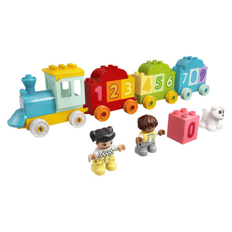 LEGO DUPLO Learn To Count Number Train 23 Piece Building Set (10954)
