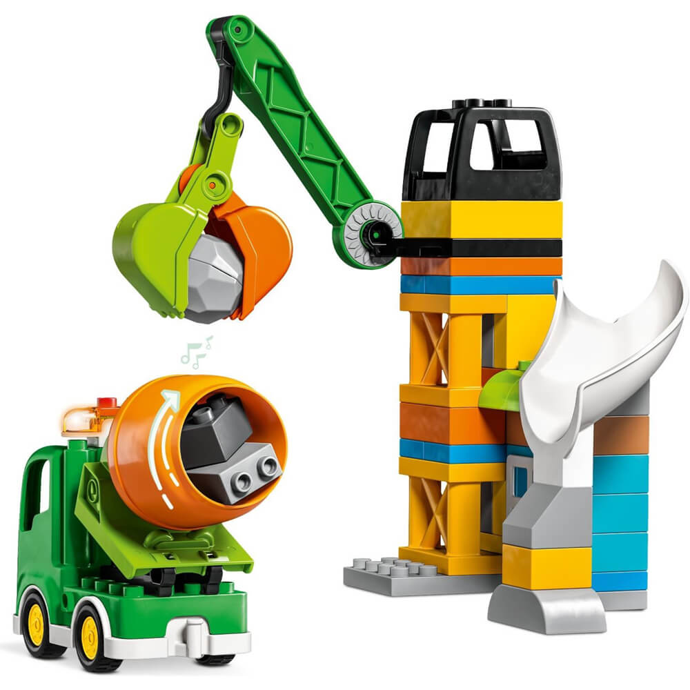 LEGO® DUPLO® Town Construction Site 61 Piece Building Kit (10990)