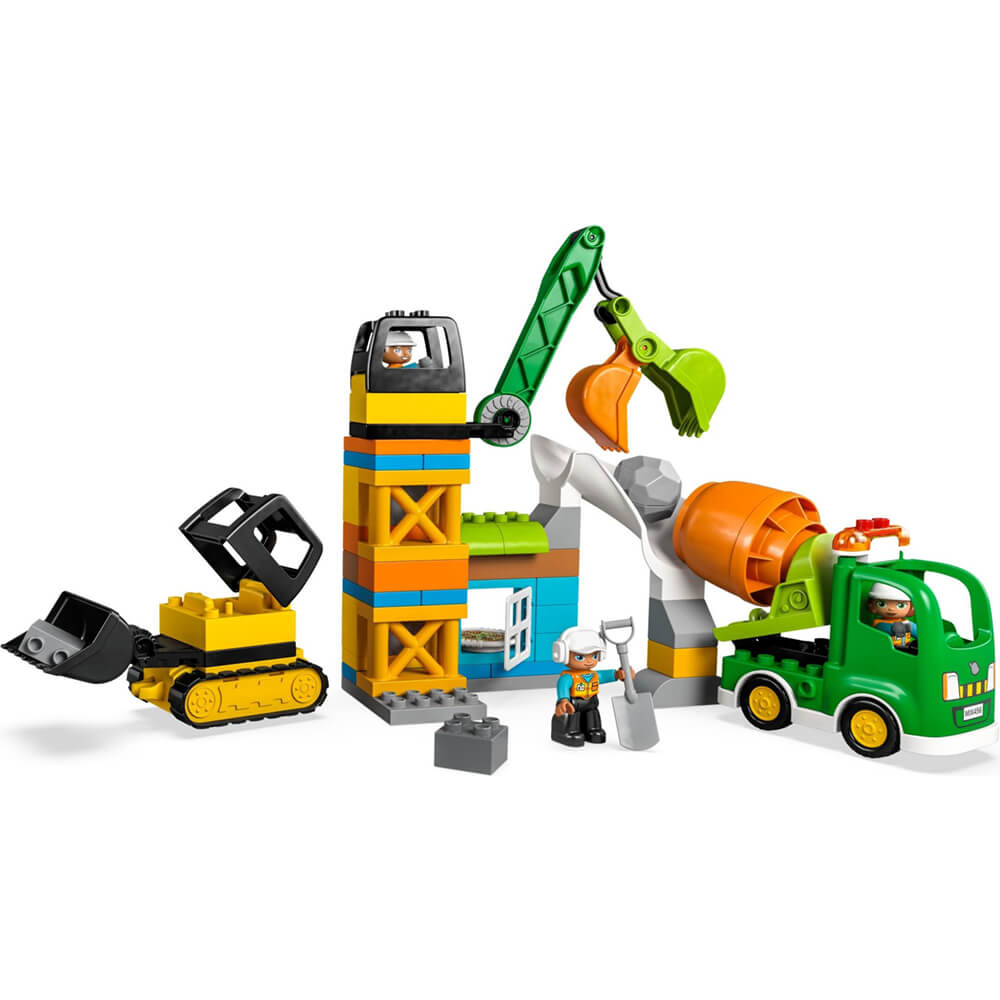 LEGO® DUPLO® Town Construction Site 61 Piece Building Kit (10990)