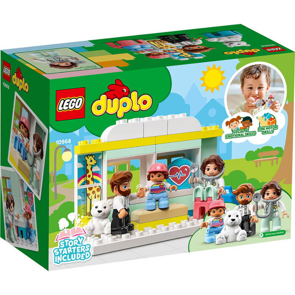 LEGO DUPLO Town Doctor Visit 34 Piece Building Set (10968)