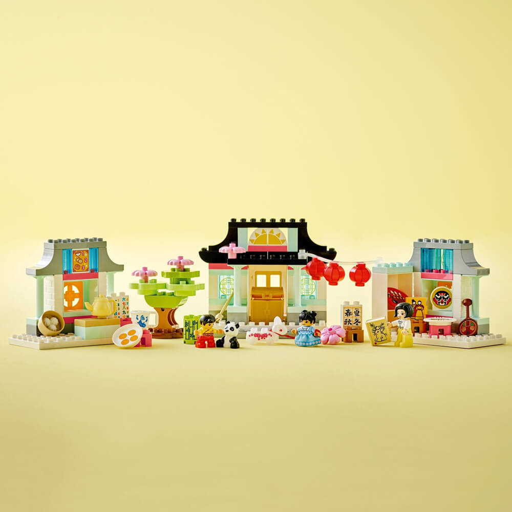 LEGO® DUPLO® Town Learn About Chinese Culture 124 Piece Building Kit (10411)