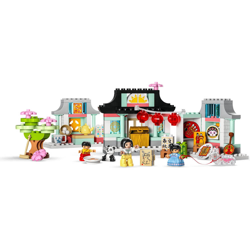LEGO® DUPLO® Town Learn About Chinese Culture 124 Piece Building Kit (10411)