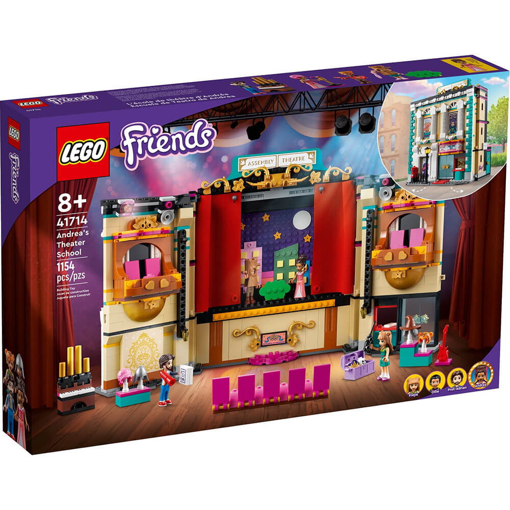 LEGO® Friends Andrea’s Theater School 41714 Building Kit (1,154 Pieces)