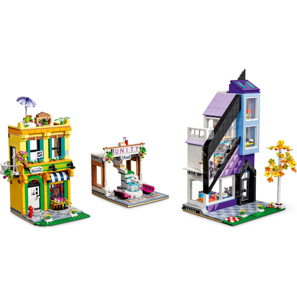 LEGO® Friends Downtown Flower and Design Stores 2010 Piece Building Kit (41732)