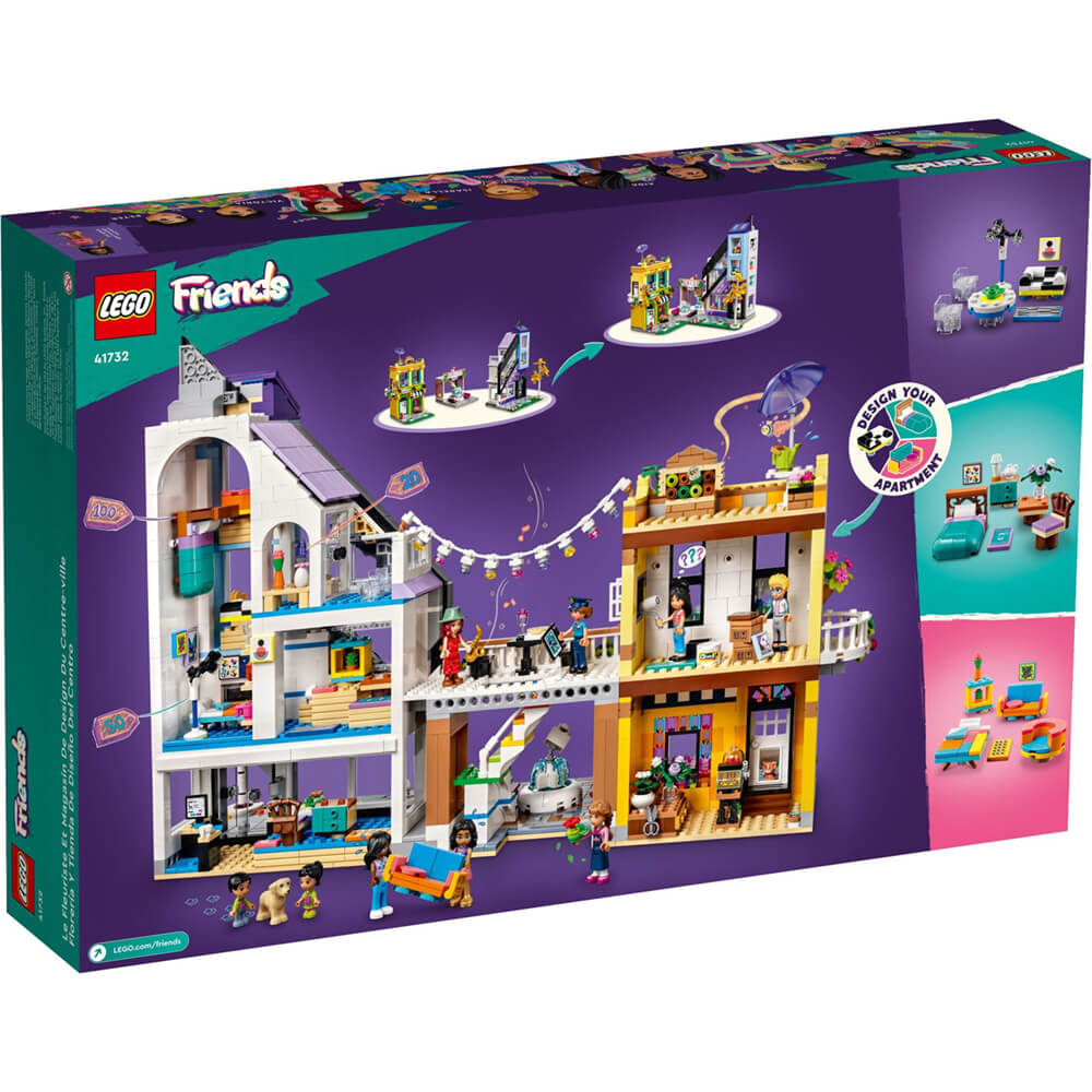 LEGO® Friends Downtown Flower and Design Stores 2010 Piece Building Kit (41732)