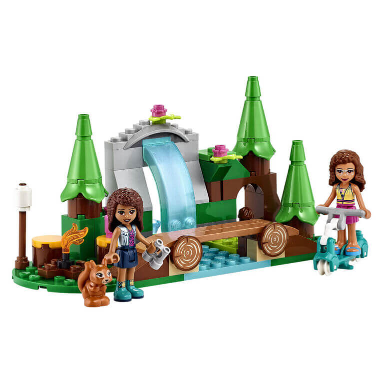 LEGO Friends Forest Waterfall 93 Piece Building Set (41677)