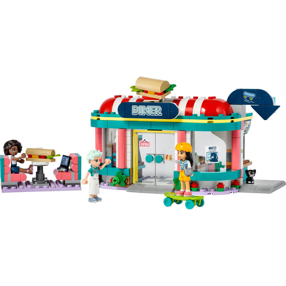 LEGO® Friends Heartlake Downtown Diner 346 Piece Building Kit (41728)
