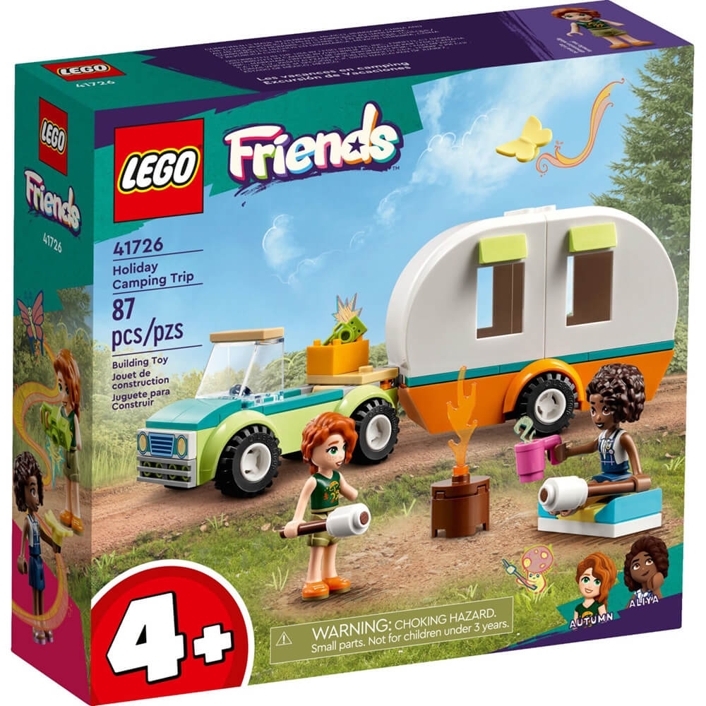 LEGO® Friends Holiday Camping Trip 87 Piece Building Kit (41726)