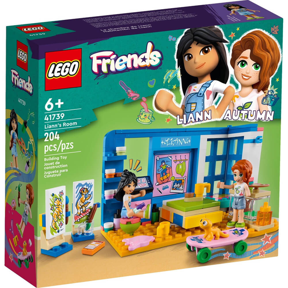 LEGO® Friends Liann's Room 204 Piece Building Kit (41739)
