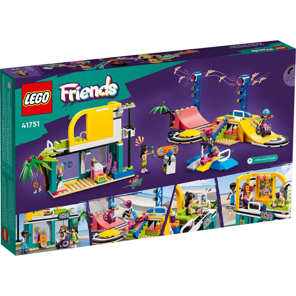 LEGO® Friends Skate Park 431 Piece Building Kit (41751)