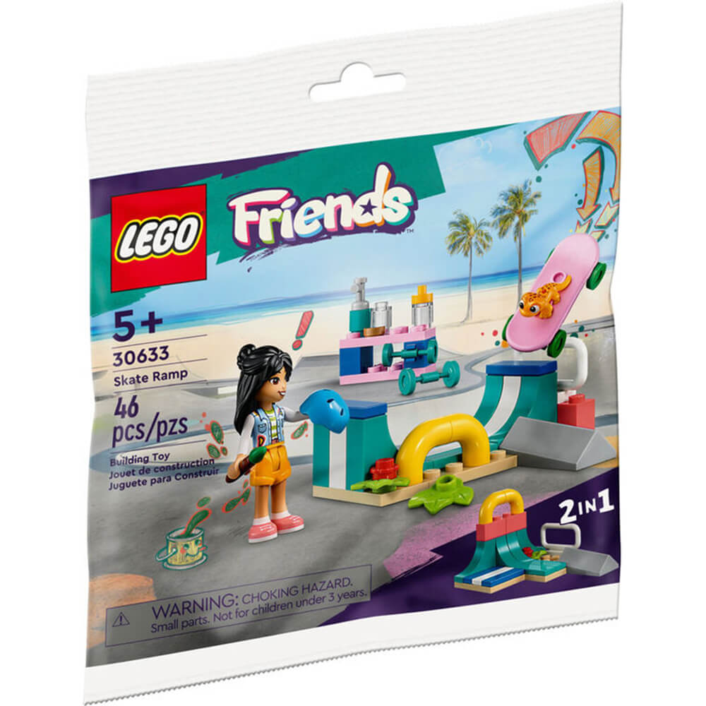LEGO® Friends Skate Ramp 46 Piece Building Kit (30633)