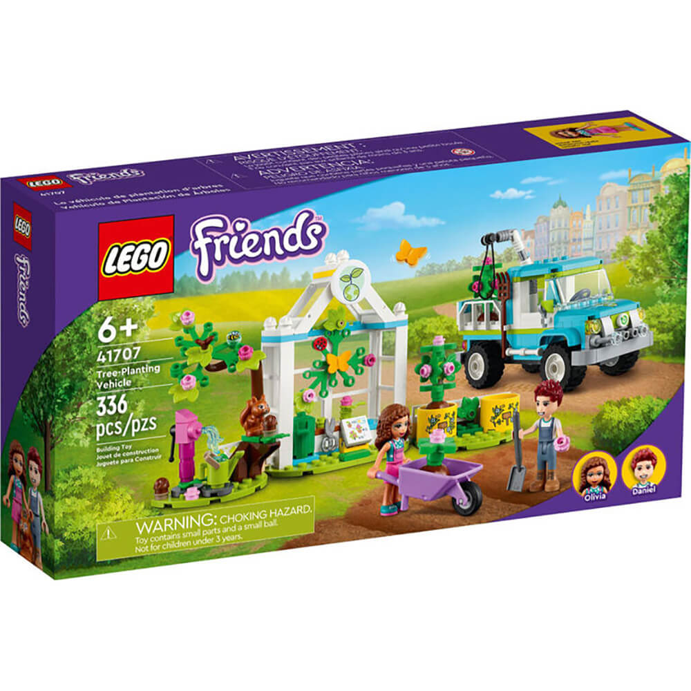 LEGO Friends Tree-Planting Vehicle 336 Piece Building Set (41707)