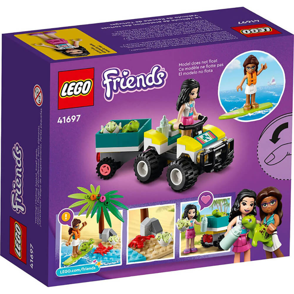 LEGO Friends Turtle Protection Vehicle 90 Piece Building Set (41697)
