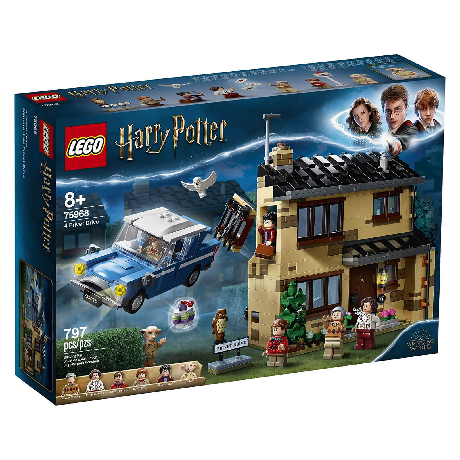 LEGO Harry Potter 4 Privet Drive 797 Piece Building Set (75968)