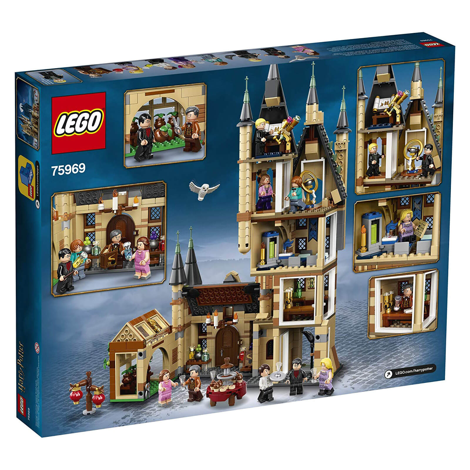 LEGO Harry Potter Hogwarts Astronomy Tower 971 Pc (75969)