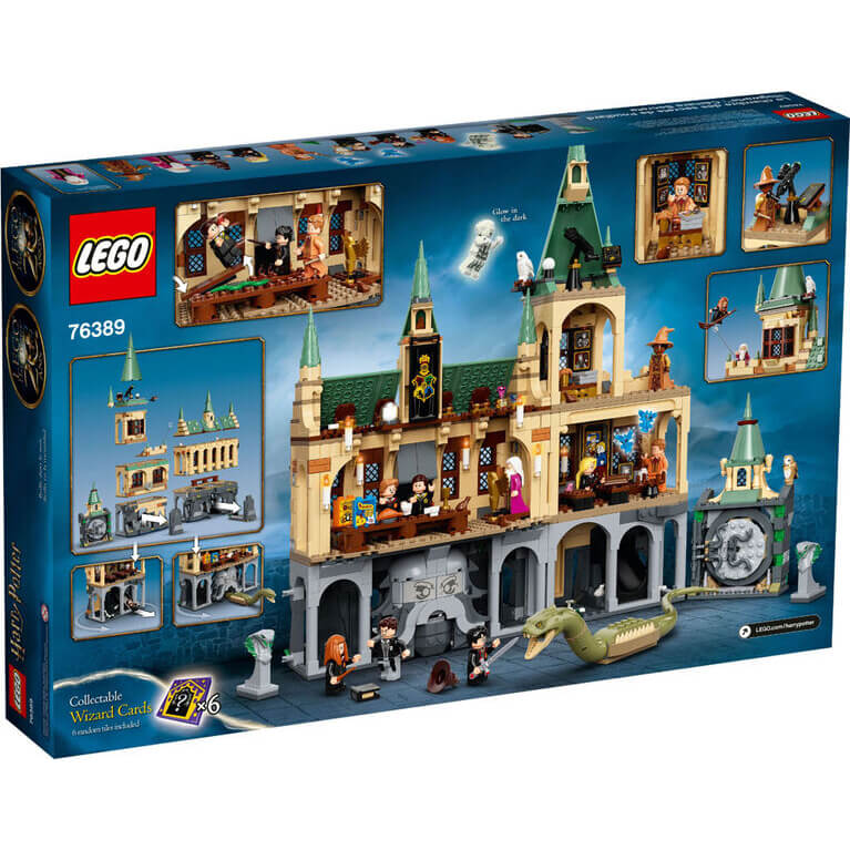 LEGO Harry Potter Hogwarts Chamber of Secrets 1176 Piece Building Set (76389)