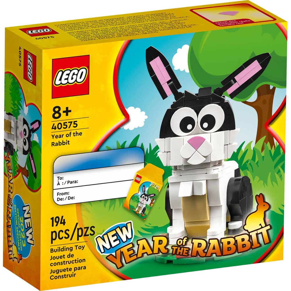 LEGO® Iconic Year of the Rabbit 194 Piece Building Kit (40575)