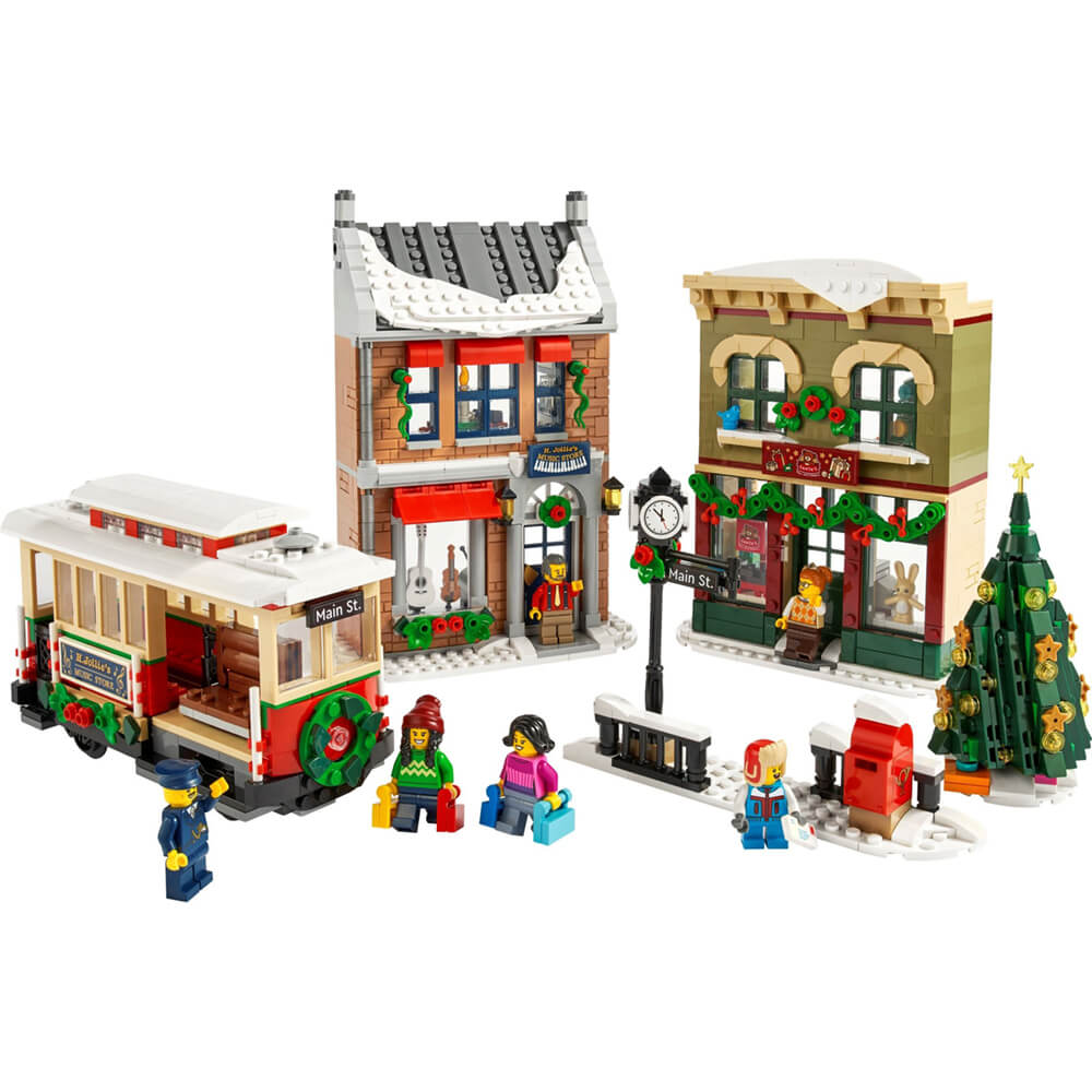 LEGO® Icons Holiday Main Street 1514 Piece Building Kit (10308)
