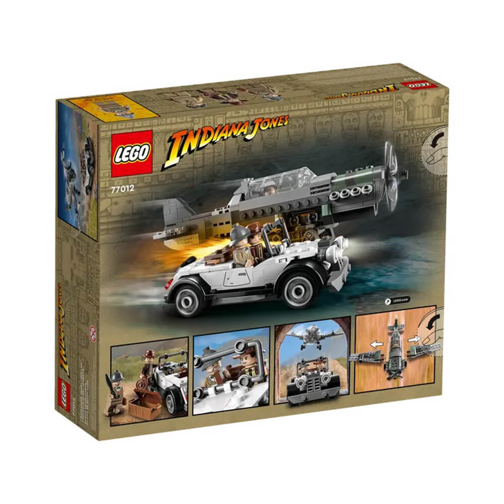 LEGO® Indiana Jones™ Fighter Plane Chase 387 Piece Building Set (77012)