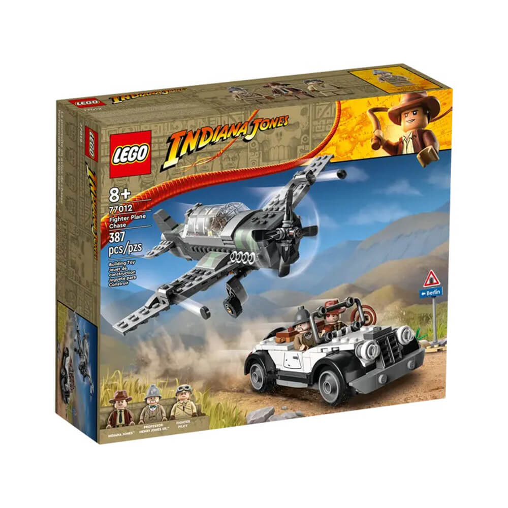 LEGO® Indiana Jones™ Fighter Plane Chase 387 Piece Building Set (77012)