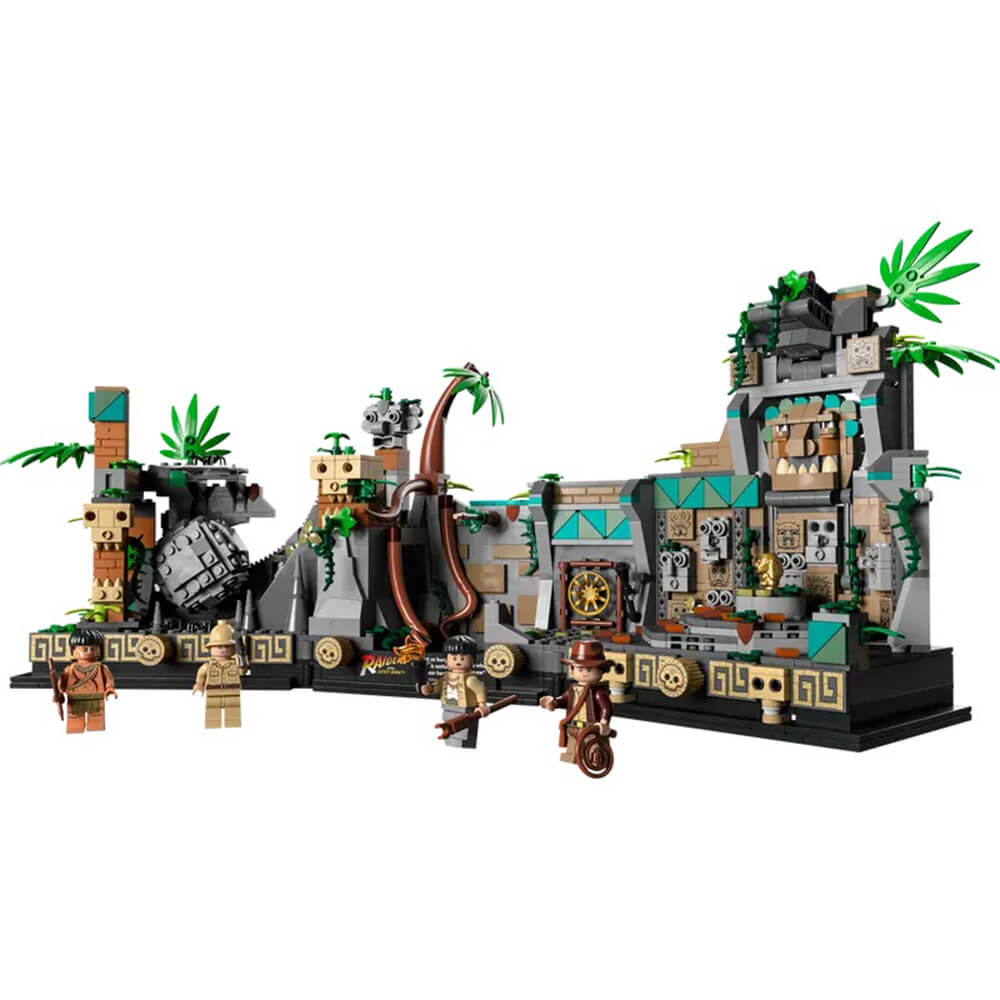 LEGO® Indiana Jones™ Temple of the Golden Idol 1,545 Piece Building Kit (77015)
