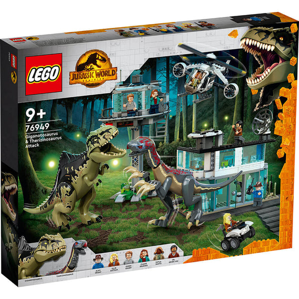 LEGO® Jurassic World Giganotosaurus & Therizinosaurus Attack