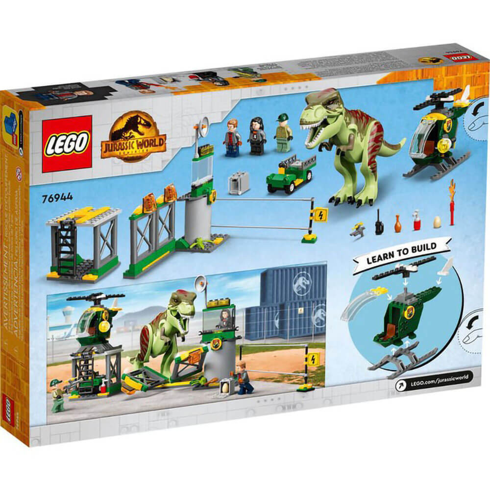 LEGO® Jurassic World T. rex Dinosaur Breakout 76944 Building Kit