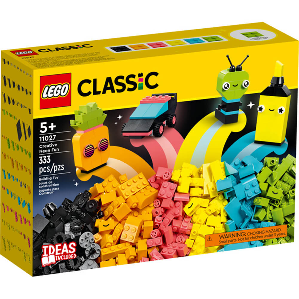LEGO® LEGO Classic Creative Neon Fun 333 Piece Building Set (11027)