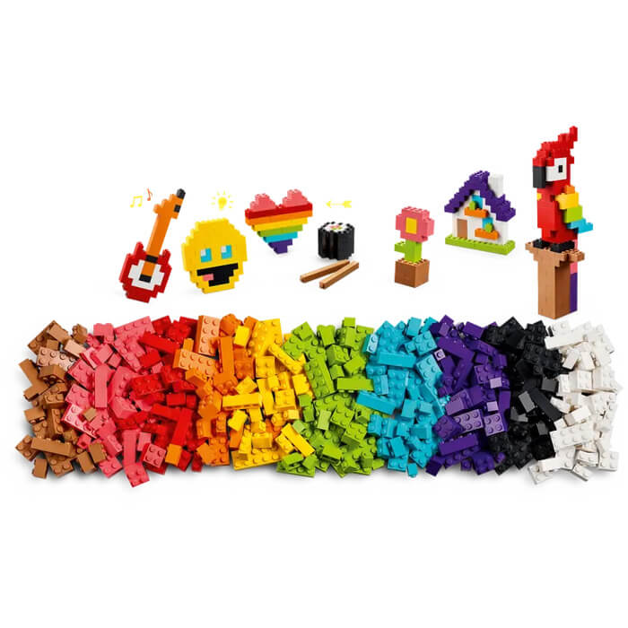 LEGO LEGO Classic Lots of Bricks 1000 Piece Building Set 11030 Maziply Toys
