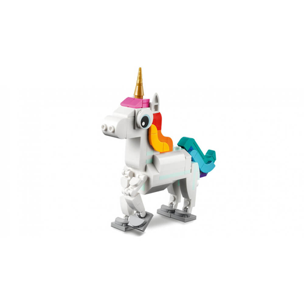 Unicorn lego set sales