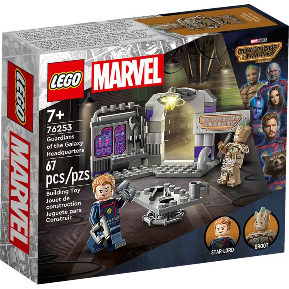 LEGO® Marvel Guardians of the Galaxy Headquarters 67 Piece Building Toy Set (76253)