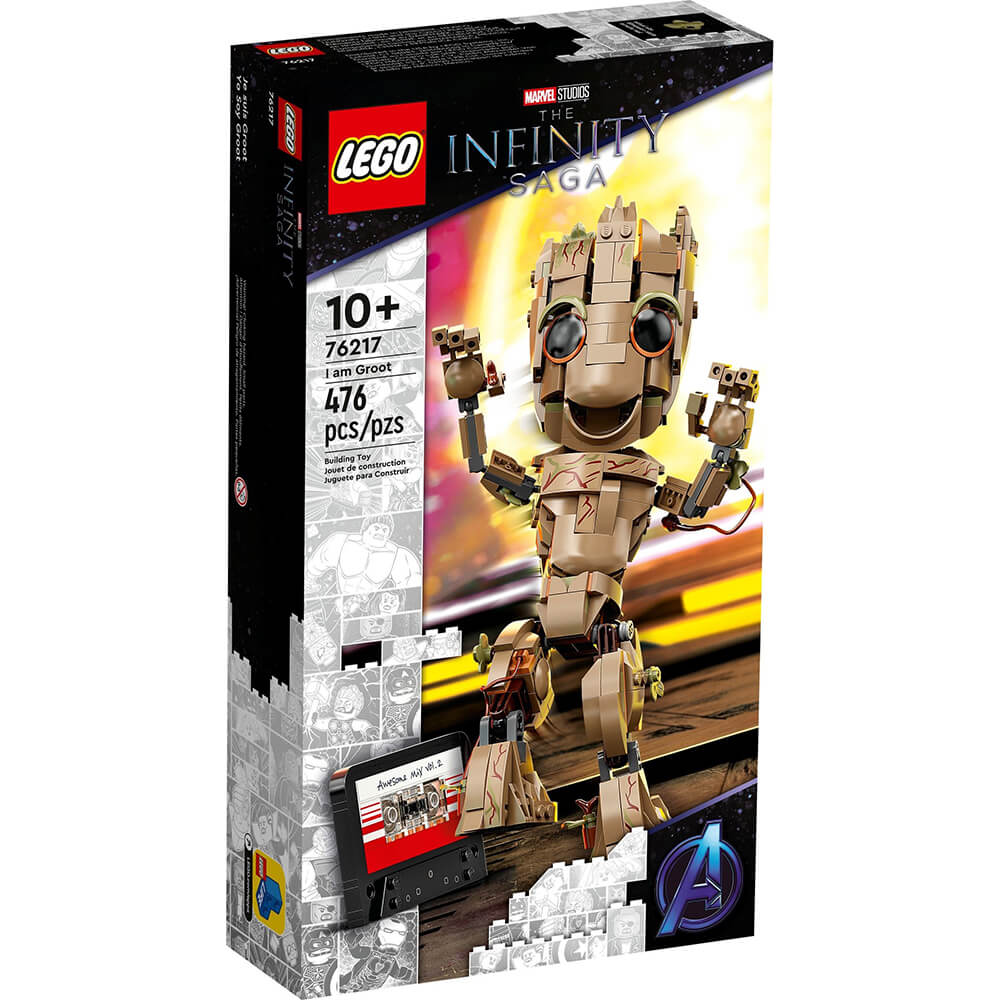 LEGO® Marvel I am Groot 76217 Building Kit (476 Pieces)