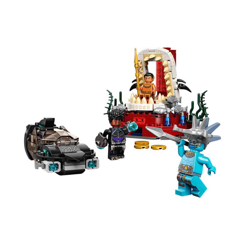 LEGO® Marvel King Namor’s Throne Room 355 Piece Building Kit (76213)