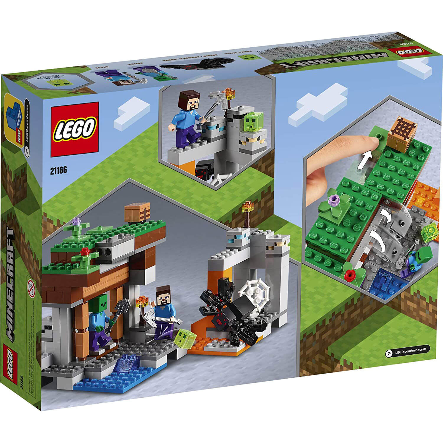 LEGO Minecraft The Abandoned Mine 248 Piece Building Set (21166)